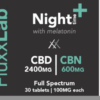 CBD + CBN with Melatonin 100mg Tablets Side Label
