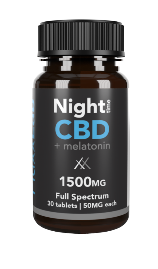 CBD With Melatonin Night Time Formula by Fluxxlab