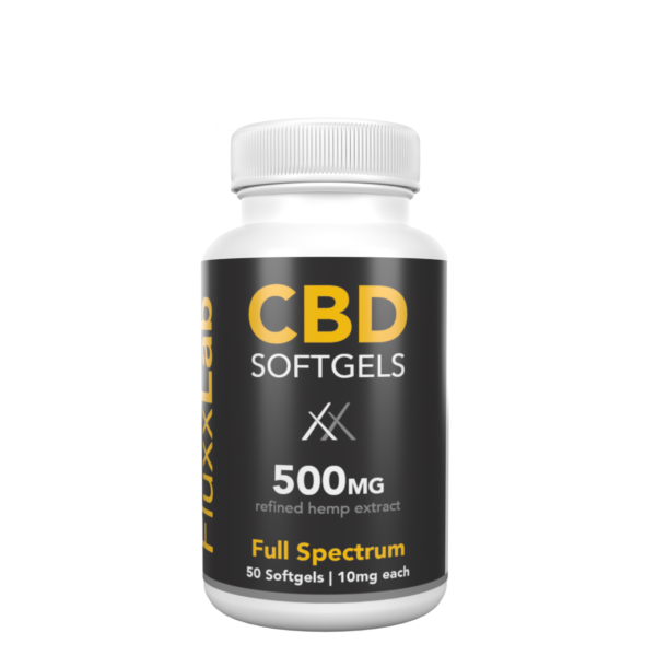CBD Softgels in THC-free or Full Spectrum