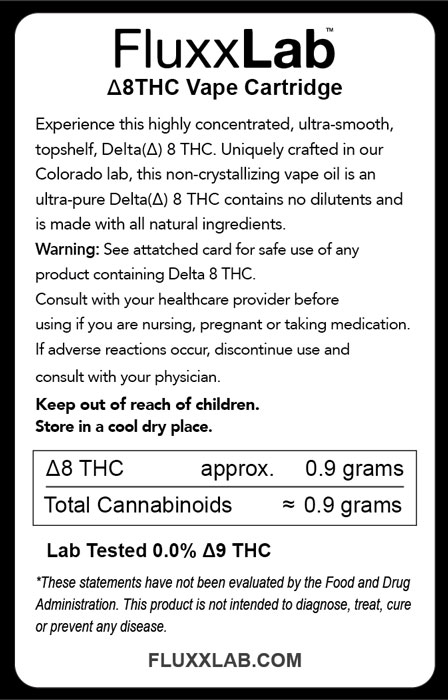 Product-Label-Back-2230 Deltah 8 THC Tincture Back Label