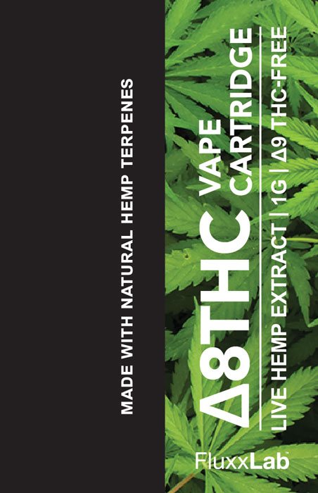 Product Front Label Delta 8 THC Tincutre